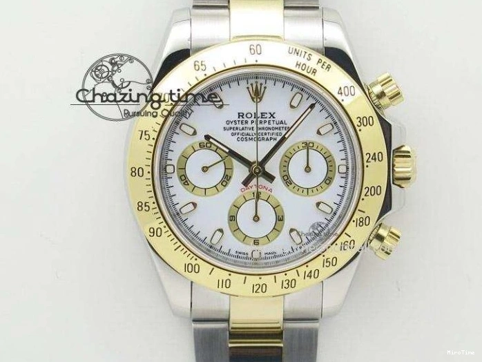 MiroTime 0509 Daytona 116508 KING 1:1 Best Edition White Dial on YG Bracelet SH Contemporary 1902